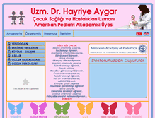 Tablet Screenshot of hayriyeaygar.com